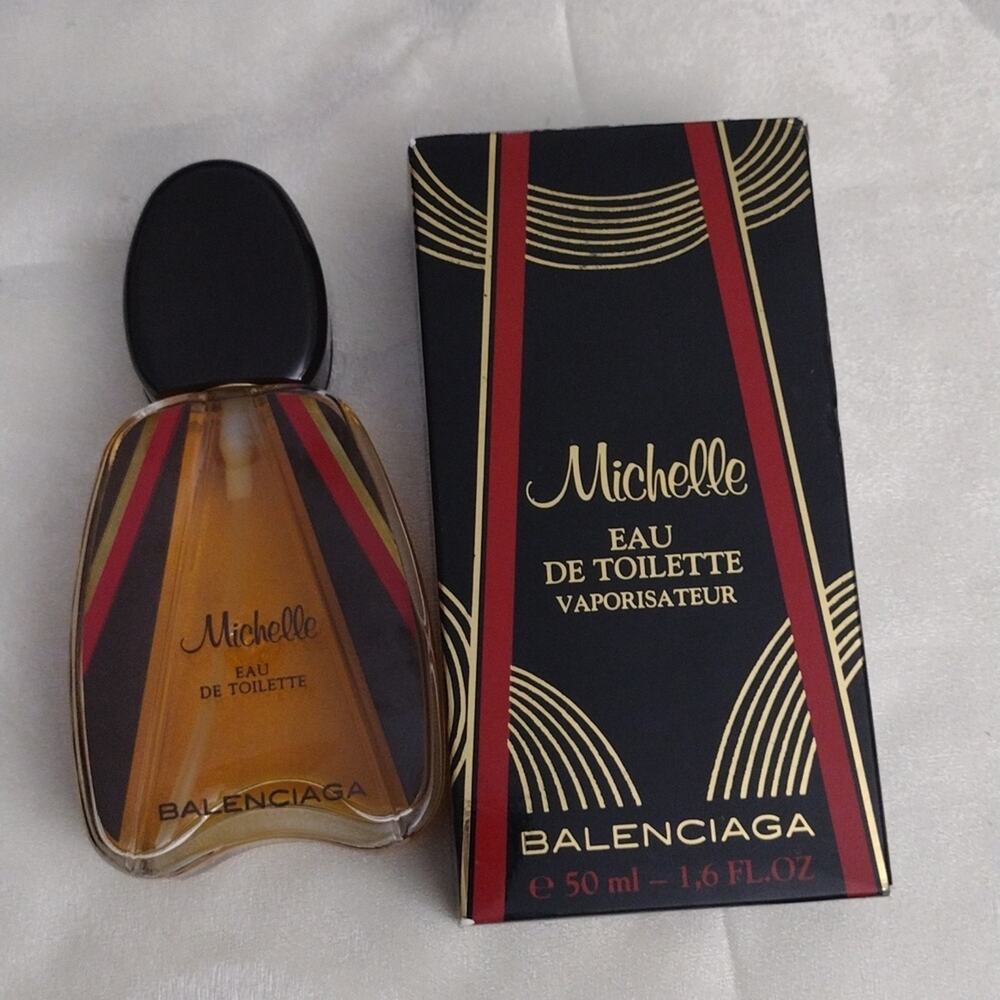 Balenciaga Michelle Eau de Toilette Black and Gold 90% full